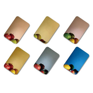 Factory low price hot <b>sale</b> high quality 4x8 mirror polished stainless steel <b>sheet</b> - Product Image 4