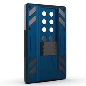 <span class=keywords><strong>Porta</strong></span> <span class=keywords><strong>carte</strong></span> in alluminio RFID con <span class=keywords><strong>porta</strong></span> monete Ultra sottile Pull Pop Up <span class=keywords><strong>porta</strong></span> <span class=keywords><strong>carte</strong></span> di credito magnete portafoglio per gli uomini e le donne - Product Image 4