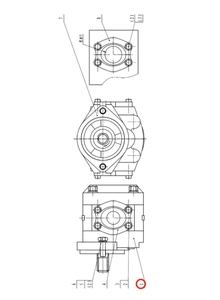 Pompe à engrenages CBK-G436-AF de haute qualité pour engins de génie civil, compatible avec les chariots élévateurs LGMC 11K2024, chargeuses sur pneus et excavatrices - Product Image 6