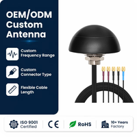 Antena Puck MIMO 5 en 1 para Vehículos de Seguridad Pública, Polarización Vertical, GPS, 4G LTE, WiFi, Conector Roscado, Compatible con OEM, Personalizable