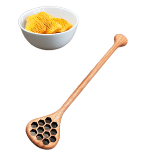 Customized Logo Modern Design Wood Honey <strong>Spoon</strong> Mirror Long Handle Eco-Friendly Coffee <strong>Tea</strong> <strong>Spoon</strong> for Camping Wedding Party Use - Product Image 2