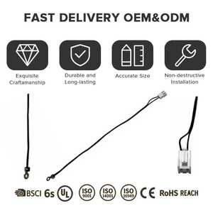 フラットリボンケーブル 28AWG 26Pin 2651 マルチストランド PBT コンピュータオートバイ自動車家庭用電化製品内部配線用 - Product Image 4