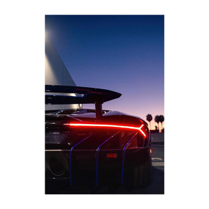 Di alta qualità decorazione della casa opere d'arte stampa acrilica luce posteriore per auto di illuminazione pittura <span class=keywords><strong>camera</strong></span> dei bambini LED parete arte decorazione - Product Image 6