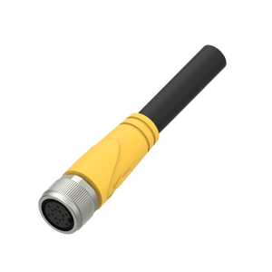 Conector de <span class=keywords><strong>Cable</strong></span> Circular DF14-2 C00 M16, IP67, EtherCAT, Impermeable, Hembra, para Cajas de Sensores/Actuadores, Suministro de Fábrica - Product Image 1