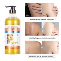 Gel douche parfumé hydratant et blanchissant biologique 1000 ml pour femmes, tous types de peau