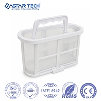 Panier de filtration pour nettoyeur de piscine en plastique ODM avec maille de 90 microns, service de moulage par injection de précision