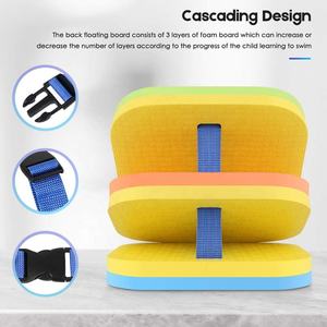 Sécurité natation enfants réglable bambin bébé <span class=keywords><strong>ceinture</strong></span> <span class=keywords><strong>de</strong></span> natation flotteur arrière kickboard - Product Image 4