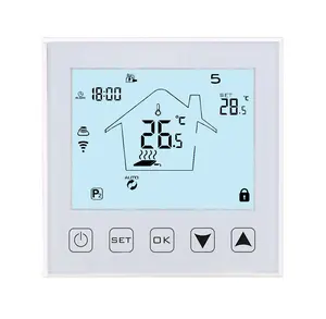 HY603 Thermostat Central WIFI contrôle de la température chauffage au sol Programmable hebdomadaire numérique Thermostat de pièce chauffage électrique