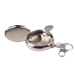 Moderno Mini Cenicero Metálico de 50mm para Llavero, Portátil de Bolsillo para Viajes, Coche y Exteriores, con Logotipo Personalizado, Suministro Directo, para Fumar Cigarrillos <span class=keywords><strong>Funway</strong></span> - Product Image 6