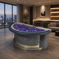 Vente à Durée Limitée : Table de Poker Personnalisable pour 6-8 Joueurs avec Fonction Dînette