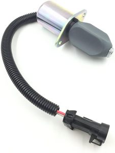 Válvula Solenoide de Corte de Combustible Compatible con Minicargadoras Bobcat 751 753 763 773 643 743, Kit de Solenoide de Parada/Apagado 6681513 - Product Image 4