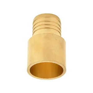 Pipe Adapter Sweat Brass 200 Psi Pressure Brass Crimp Sweat Adapter Male Sweat Copper Adapter