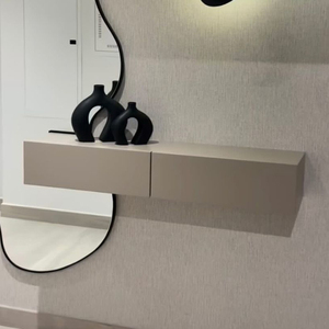 Hiện Đại Sang Trọng Lưu Trữ Nổi Tủ Quần Áo Komoda Gỗ Treo Tường Phòng Ngủ Ngực Ngăn Kéo Với La Bàn Thiết Kế - Product Image 1