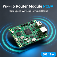 Module PCBA WiFi6 AX1800 AX3000, routeur sans fil à faible latence, carte PCBA, assemblage de PCB de routeur WiFi OEM ODM