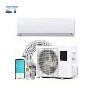 Aire Acondicionado Split de Pared, Híbrido DC, con Refrigerante R32, Inverter, Calefactor/Enfriador, Tipo Split T3, Bomba de Calor, para Hogar, RV, Auto, Exteriores - Product Image 1