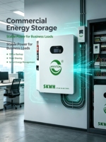 Batterie de stockage d'énergie LiFePO4 murale 5 kWh 51,2 V pour usage domestique, avec 6000 cycles, température de fonctionnement de -20 à 60°C, MVVTON