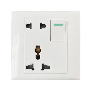 2024 hot sale new design Standard Cambodia and Vietnam sockets wall Electrical switch socket multi plug wall sockets PL