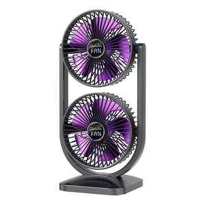 Nouveau ventilateur de circulation <span class=keywords><strong>d</strong></span>'<span class=keywords><strong>air</strong></span> à double tête, ventilateur de bureau, ventilateur de <span class=keywords><strong>recirculation</strong></span> <span class=keywords><strong>d</strong></span>'<span class=keywords><strong>air</strong></span> avec charge USB - Product Image 6