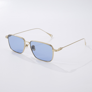 Men Women Metal <b>Sunglasses</b> Thin Wire <b>Frame</b> Gradient Color Lens UV400 Protection Fashion Sun Glasses Custom Logo - Product Image 4