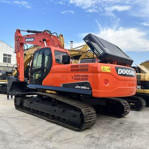 รถขุดดิน Doosan DX260LCA มือสอง สีส้ม แบบตีนตะขาบ เครื่องจักรก่อสร้าง - Product Image 4