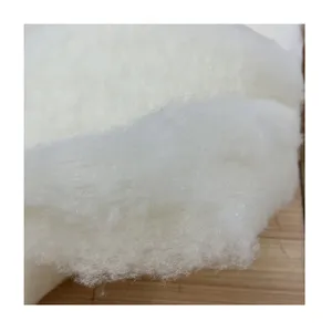 Custom 400gsm 850gsm RWS Cashmere Wool Fiber Batting Wool Insulation Wadding For Tent And Sleeping Bag Filling