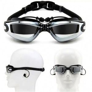 Gafas de Sol Deportivas de Nuevo Tipo con Tapones para los Oídos, Silicona Electrochapada, Impermeables, Antivaho, Ligeras, Modelo F para Hombre con Miopía - Product Image 6
