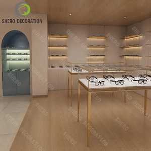 Vitrinas Modernas para Tiendas con Exhibidores, Mostrador para Exhibición de Gafas, Diseño de Vitrina para Exhibición de Lentes para Ópticas - Product Image 4