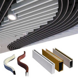 Panneau mural en aluminium sur mesure, finition anodisée, 70 pouces+, pour cloison intérieure de centre commercial, design écologique - Product Image 4