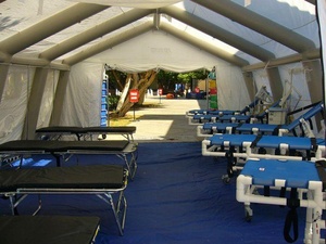 1000D tessuto Impermeabile Gonfiabile Mobile Tenda di Salvataggio per l'emergenza di insolazione - Product Image 5