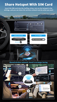 NUEVO Adaptador Carplay IHeylinkit para BMW Serie 1-8 Años 2017-2022, Estilo de Interfaz de Usuario Personalizado, Tarjeta SIM 4G Global, Internet