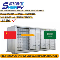 Logistique de fret efficace pour l'exportation de produits énergétiques et de marchandises sensibles de Chine vers l'Arabie Saoudite, livraison porte-à-porte, transitaire fiable