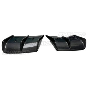 For BMW i8 2015-2021 Real Carbon Fiber <b>Car</b> Rear Bumper Lip Splitter <b>Diffuser</b> Body Kit Bumper Guard Protector Cover Accessories - Product Image 4