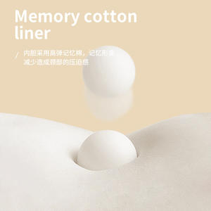 Almohada de Viaje en Forma de U con Diseño de Frutas, 28x27cm, de Poliéster, para Siestas en la Oficina y Uso en Aviones - Product Image 5