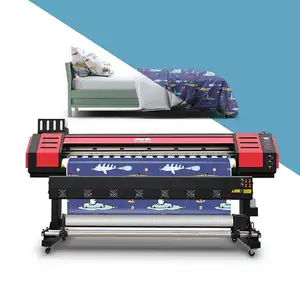 Kongkim vinyl sticker flex banner poster macchina da stampa digitale per esterni pubblicità stampante industriale eco solvente sublimazione