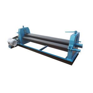 Cheap 3-roller Mechanical Semi-automatic Plate Rolling Machine <b>Sheet</b> Metal Bending With Factory Prices Plate Bending Rolling - Product Image 6