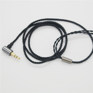Câble de remplacement pour écouteurs intra-auriculaires 2p 0.78, en nylon avec noyau TPE, 120 cm, pour périphériques audio - Product Image 3