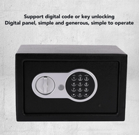 Meistverkaufter Elektronischer Codesafe, Kaltgewalzter Stahl Anti-Bohr Anti-Aufprall Digitaler Sicherheitssafe für Zuhause, Hotel, Büro