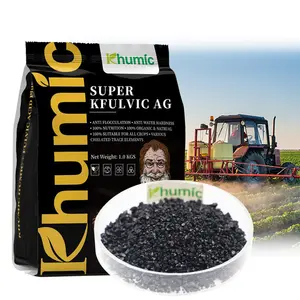 ביו טהור humic חומצה fulvic תוספת מינרלים 100% מים מסיס גרגירים ביולוגי דשן לחקלאות