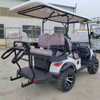 Voiturette de golf électrique tout-terrain 150A 48V, véhicule utilitaire 3-4 places avec contrôleur intelligent fourni par une usine chinoise