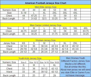 Nouveau maillot pour hommes des San Francisco 49, numéro 13 #   Purdy 54 #   Warner 23 #   McCaffrey85 #   Maillot de football américain Kittle VP 97 Bosa Sewing - Product Image 2