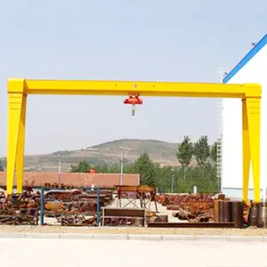 1 ton 7 ton mobile kapasitas single girder gantry crane untuk peralatan industri