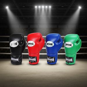 ถุงมือชกมวย UFC แบบสั่งทำพิเศษ สีแดง พร้อมเชือกผูก สำหรับผู้ใหญ่ พร้อมผ้าพันมือสำหรับชกมวย ขนาดสำหรับอุปกรณ์ชกมวย - Product Image 3
