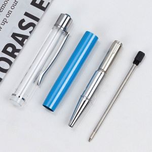 Bolígrafos de Plástico Coloridos con Tubo Vacío, Portátiles, con Flores Secas, para Guardar Líquidos, Arena, Regalos Personalizados - Product Image 4