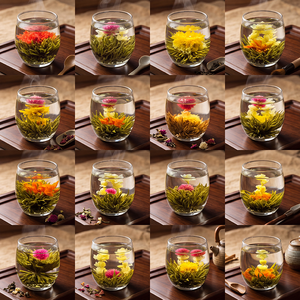 Thé en fleurs <span class=keywords><strong>Dragon</strong></span> <span class=keywords><strong>Ball</strong></span> parfumé au Jasmin et à la Lys, personnalisable OEM/ODM, en forme de boule compressée, idéal pour un cadeau - Product Image 3