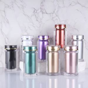 Envase de 100 ml para Vitaminas, Botella de Plástico Transparente, Producción de Envases para Cápsulas, Frascos Farmacéuticos, Botellas de 100 ml - Product Image 6