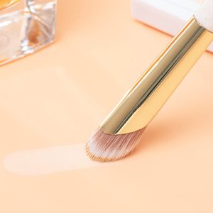 Nuevo Pincel <span class=keywords><strong>Corrector</strong></span> Angulado YD 2026 con Mango Blanco para Maquillaje, Pincel para Ojos, <span class=keywords><strong>Corrector</strong></span> para <span class=keywords><strong>Ojeras</strong></span> - Product Image 2