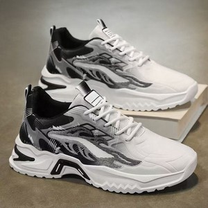 Men's Spring Autumn Casual Running Shoes Breathable Soft Mesh Thick Sole EVA Insole Dad Shoe Walking Style Zapatos De Hombre - Product Image 2