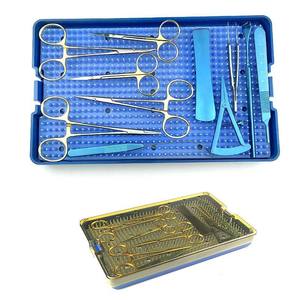 Kit complet d'<span class=keywords><strong>instruments</strong></span> chirurgicales ophtalmiques en acier inoxydable, avec Double couvercle pour les yeux, sans plateau de stérilisation, livraison gratuite - Product Image 1