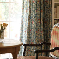 Innermor American Village Rideaux de chambre et de salon personnalisés New Vintage Nordic Pastoral Shading
