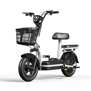 Vélo électrique 14 pouces en vente directe d'usine, vélo électrique de ville 48V 350W, vélo électrique pas cher - Product Image 3